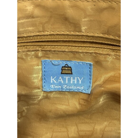 Kathy Van Zeeland Gold Handbag - Picture 6 of 6